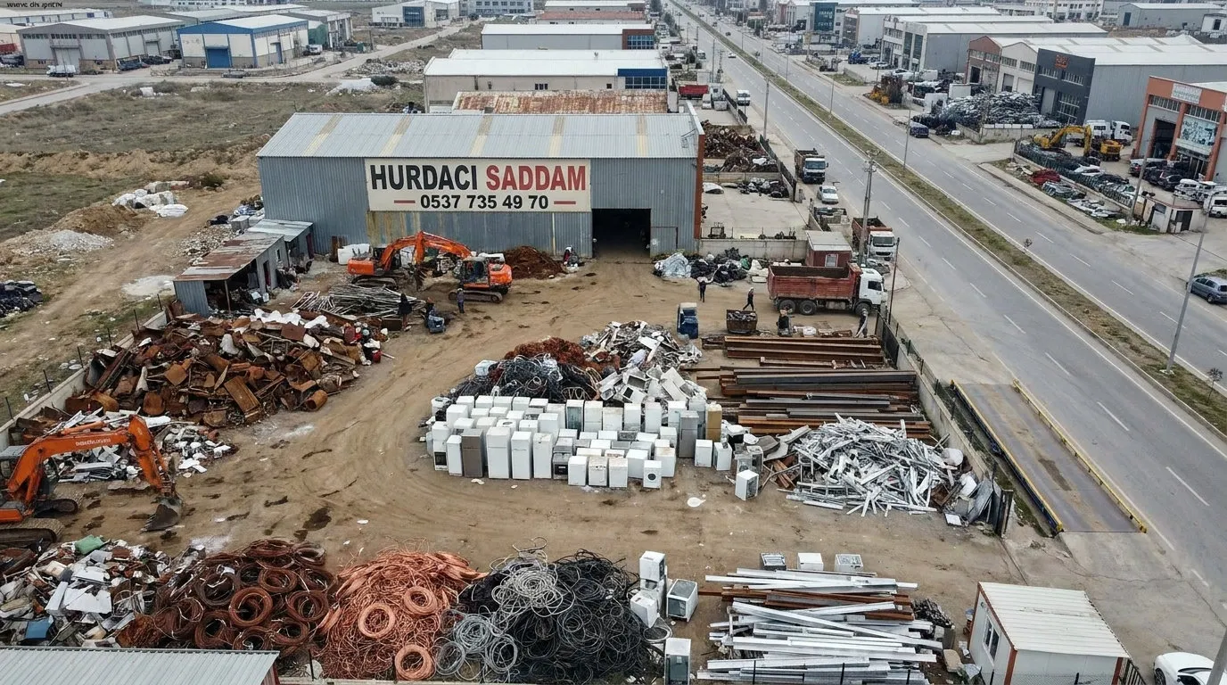 Yaşamkent Hurdacı | Adresten Hurda Demir, Bakır ve Kablo Alımı